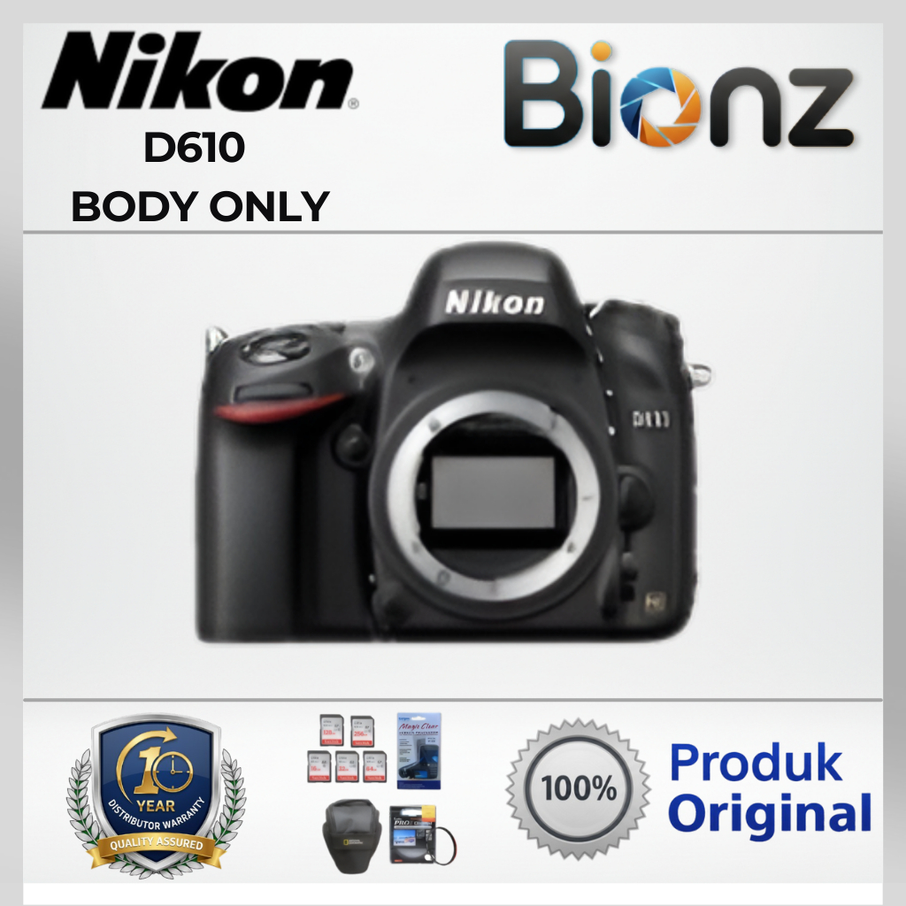 NIKON D610 BODY ONLY / CAMERA NIKON D610 BODY ONLY