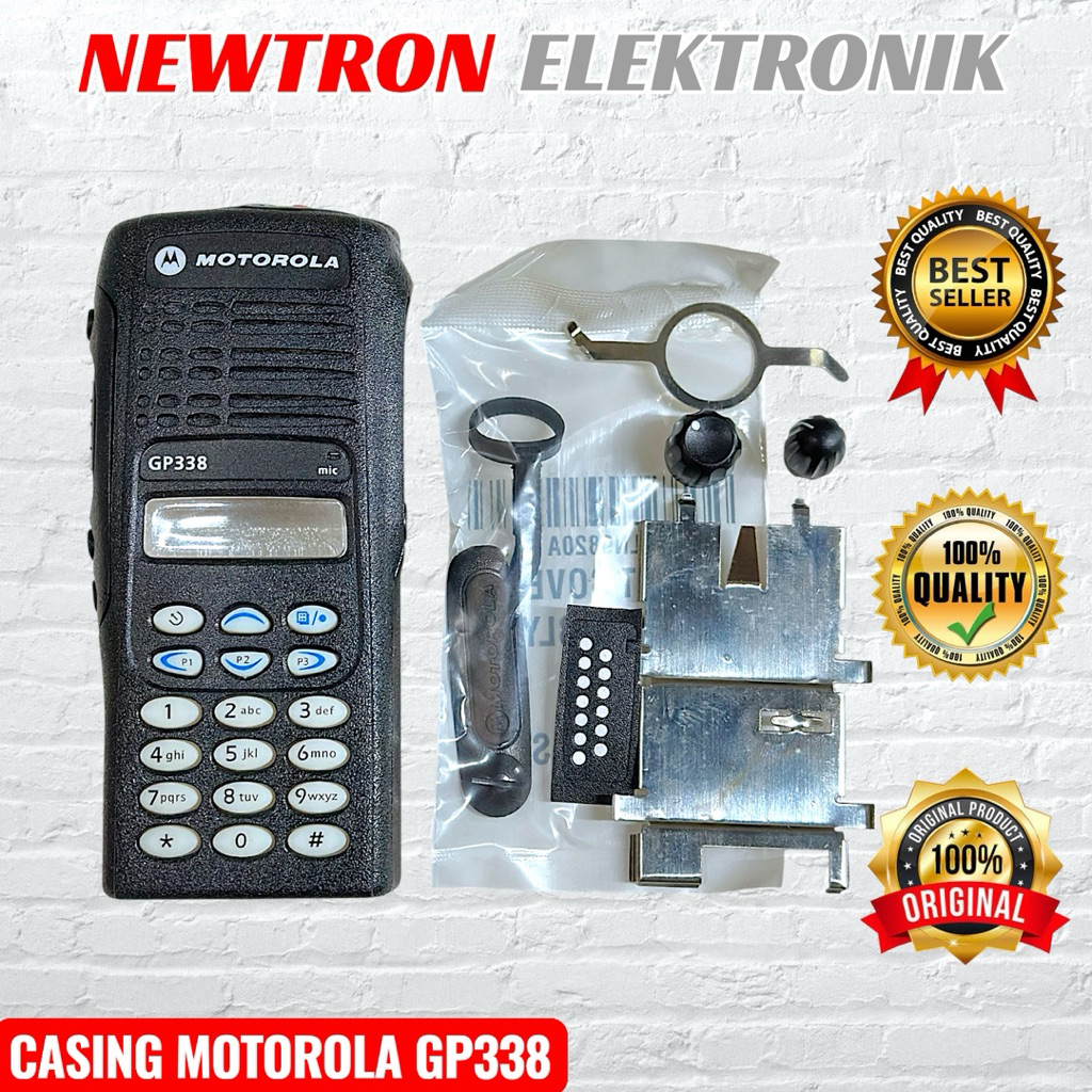 Casing HT Motorola GP338 1Set Front Outer Case Housing Kesing GP 338