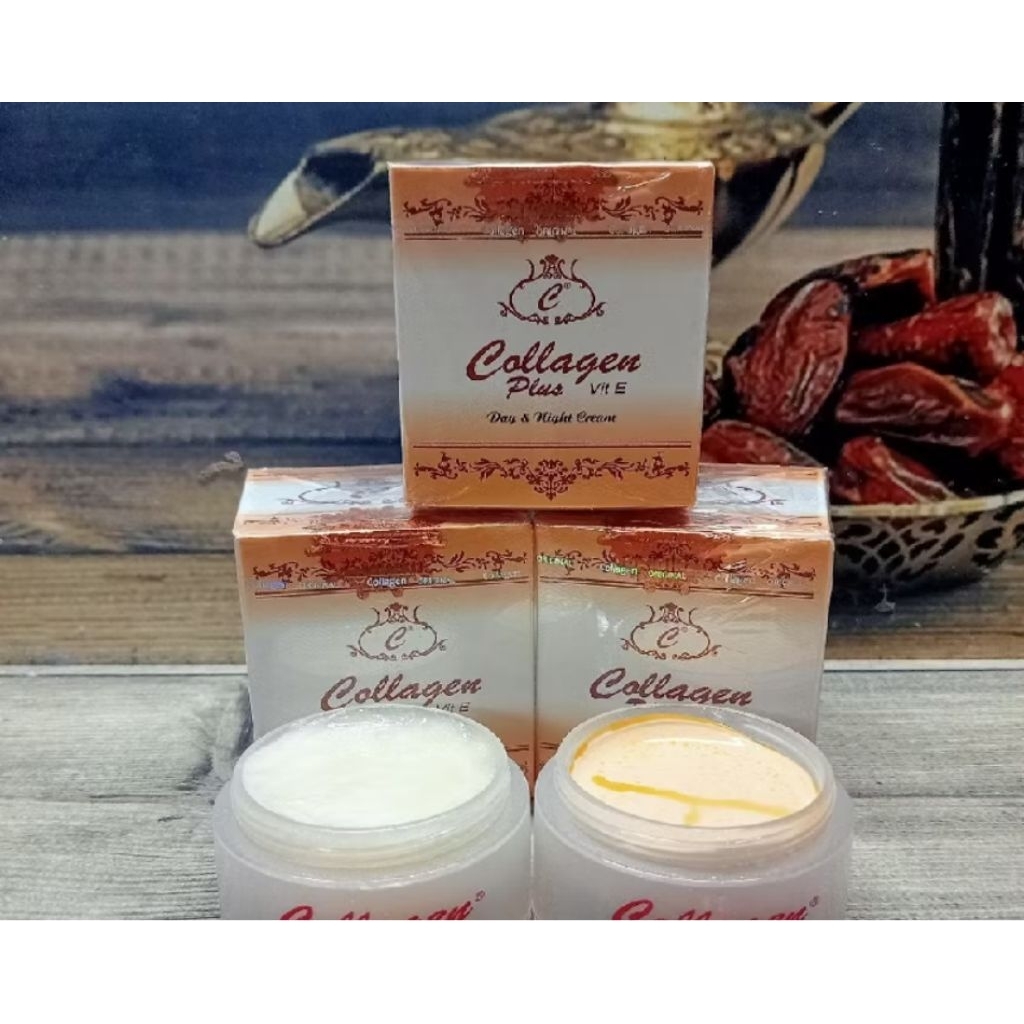 cream collagen siang malam