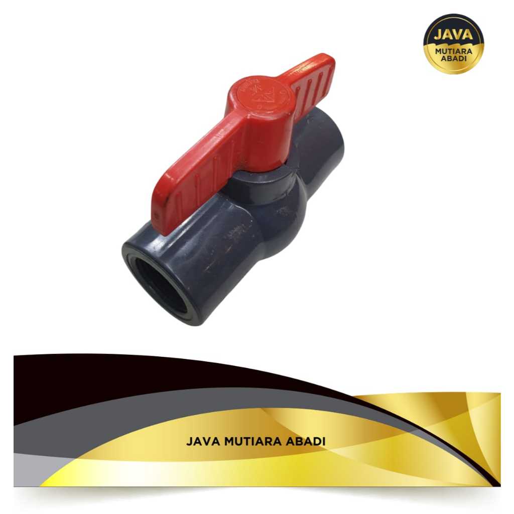 Ball Valve / Stop Kran 1/2" Inch Pvc Sanking