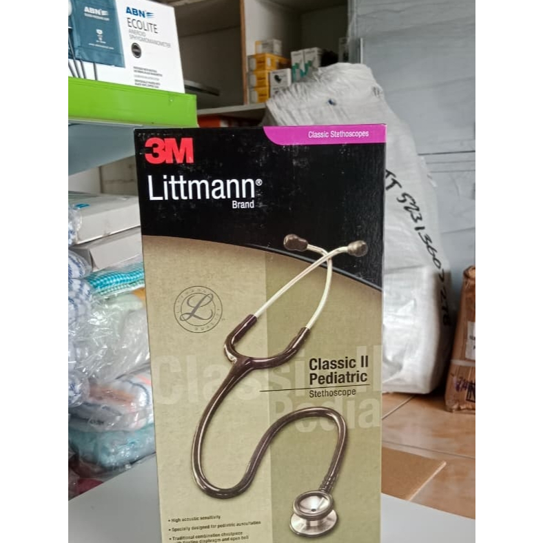 Stetoskop Littmann Classic II Pediatric / Pediatric Hitam