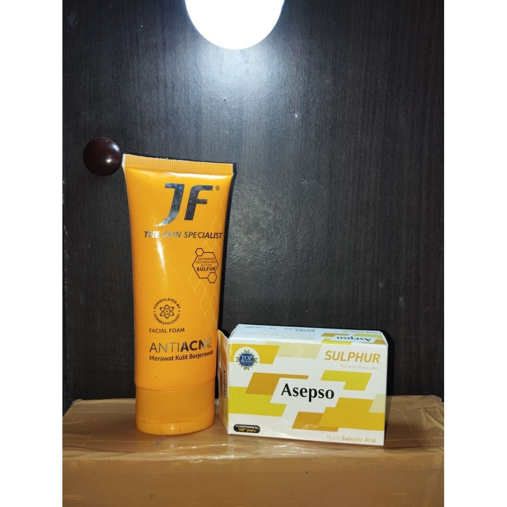 Jf Prelove Sabun Jf Jf Facewach Free Asepso Acne