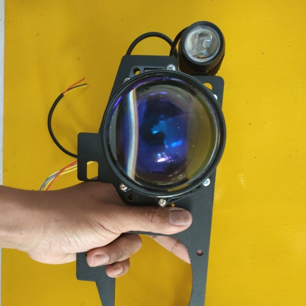 Braket NMAX NEW double biled 3 inc + D2