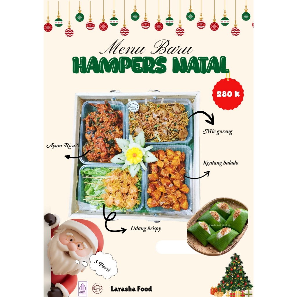 Jual Hampers Natal/Paket Hampers Enak/Kuliner Depok