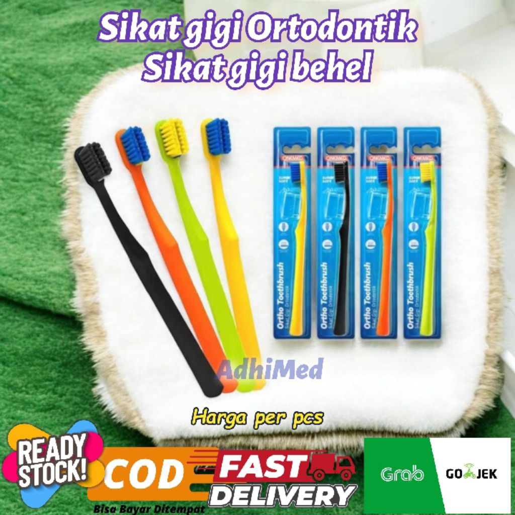 sikat gigi Ortodontik / sikat gigi behel