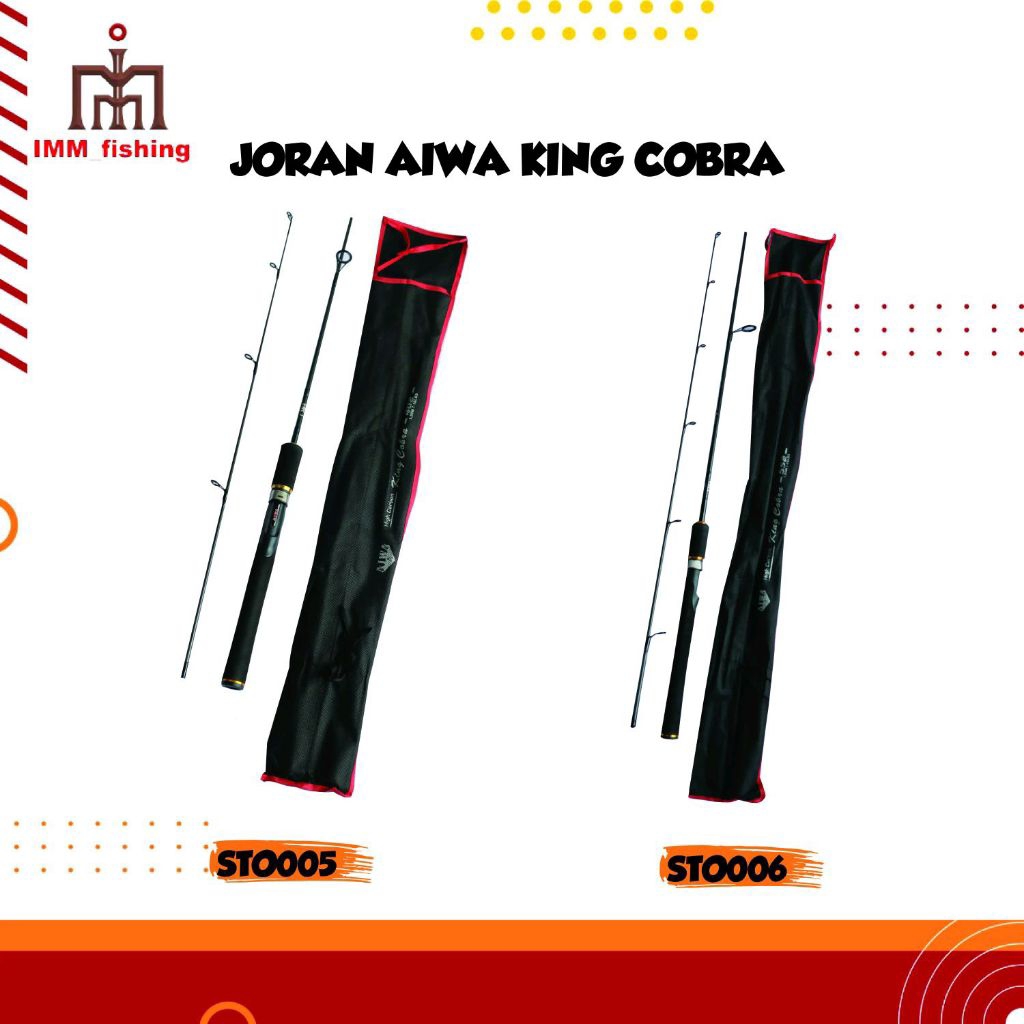JORAN AIWA KING COBRA | Tongkat Pancing