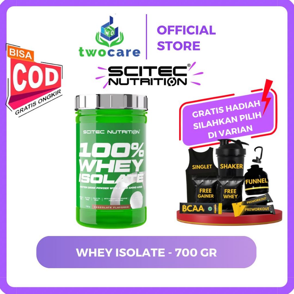 Scitec Nutrition 100% Whey Isolate 700gr Whey Isolate Protein