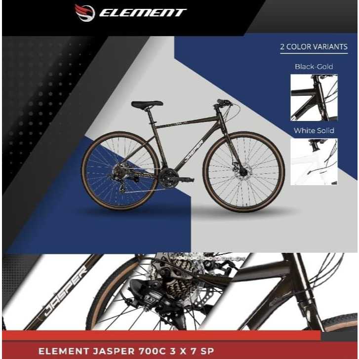 TERMURAH Sepeda Element Hybrid Jasper 700C Element Road Bike