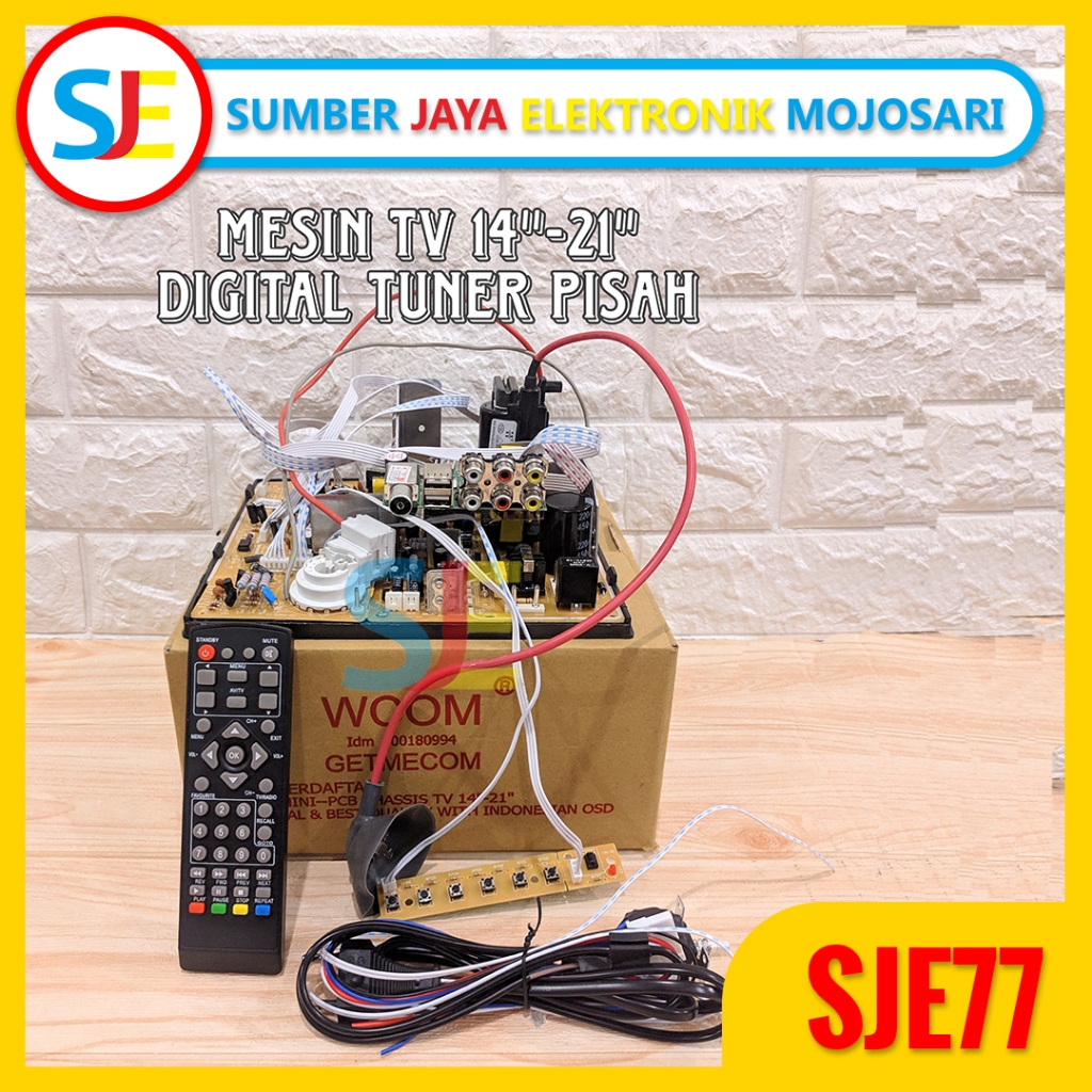 Mesin TV Digital / Non Digital WCOM / Tuner Tv Digital / Tunner digital