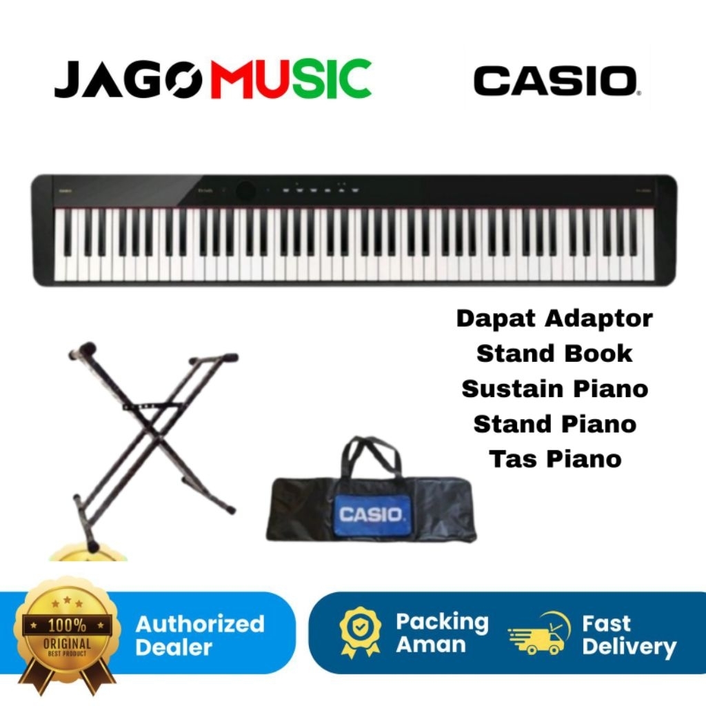 New Digital Piano Casio PX-S5000 Piano Casio PXS 5000 Black Original