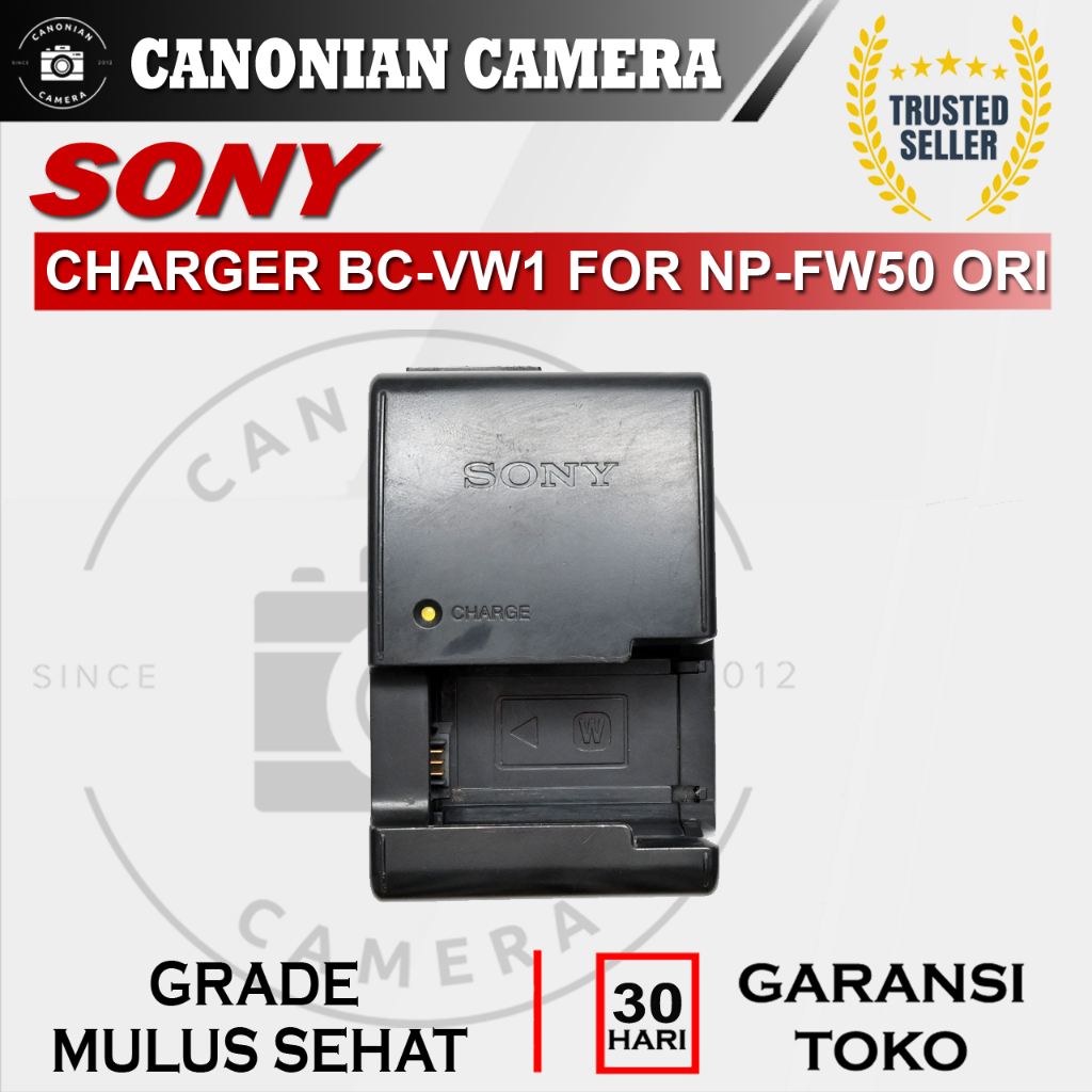 Charger Sony BC-VW1 Original For Baterai NP-FW50