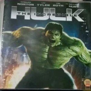 VCD original The Incredible Hulk Feat Edward Norton Teks Indonesia