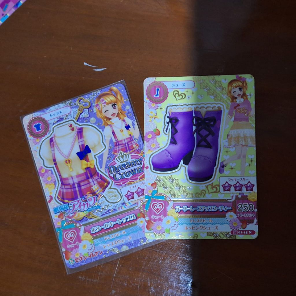 AIKATSU CARD AKARI OZORA/ DREAMY CROWN