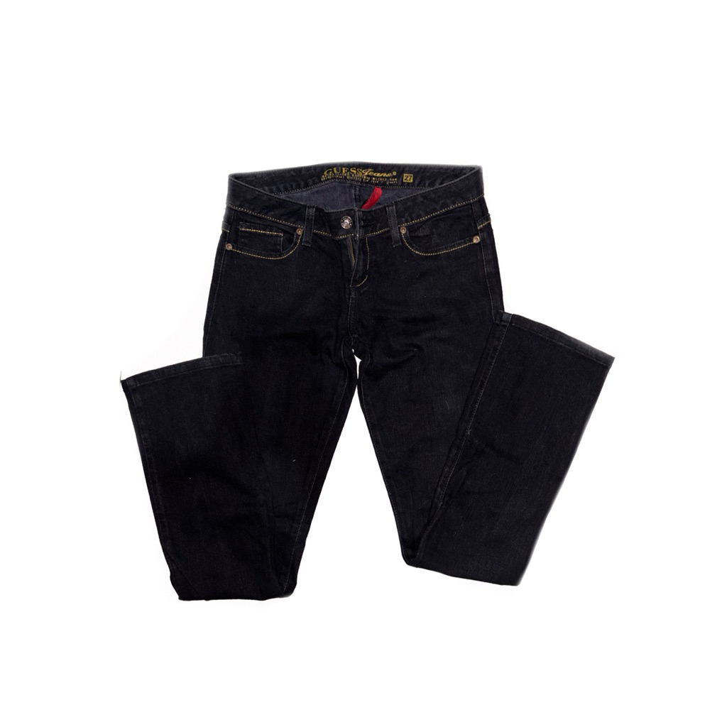 [PRELOVED] Gue$$ Doheny bootcut black denim jeans