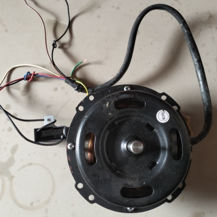 DINAMO KIPAS ANGIN TORNADO 18IN DIAMETER AS 12MM ORIGINAL TEMBAGA || DINAMO KIPAS ANGIN BALING BESI 