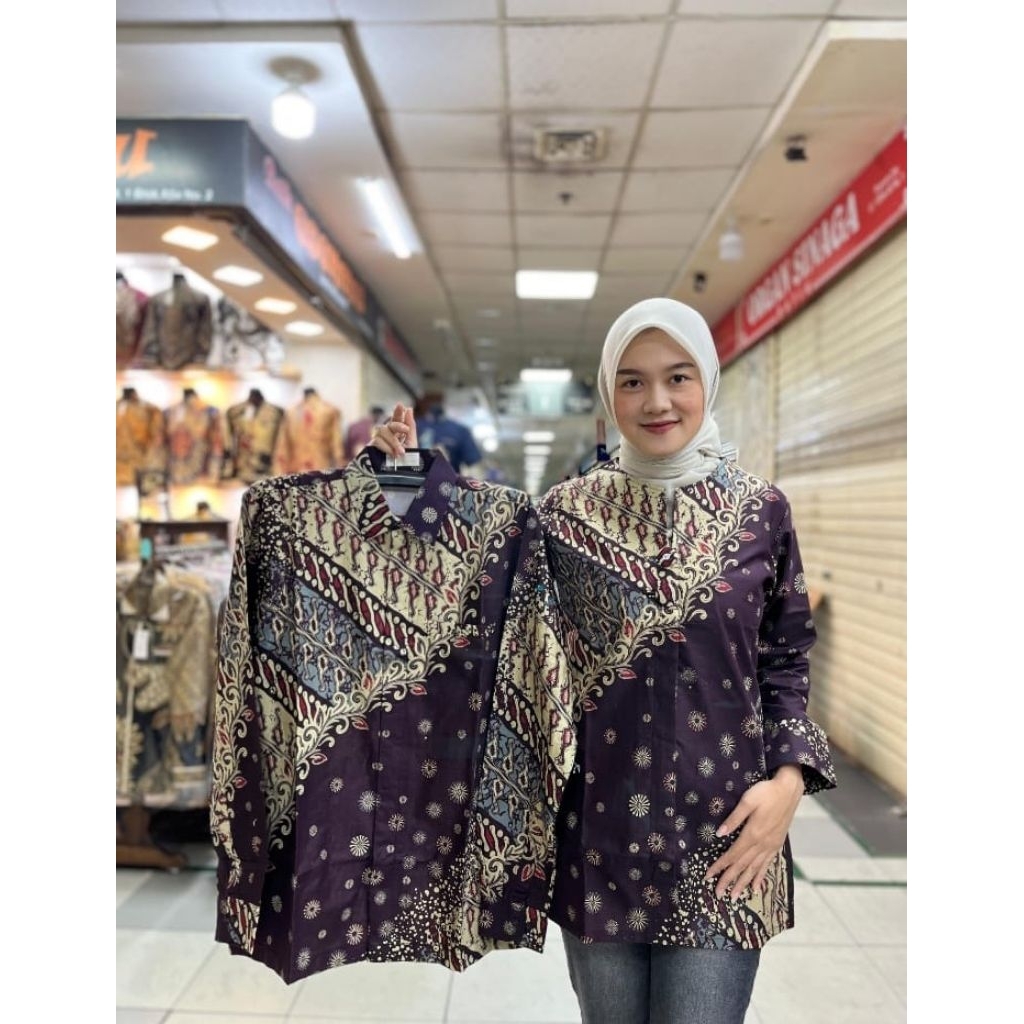 batik couple keluarga / batik couple premium