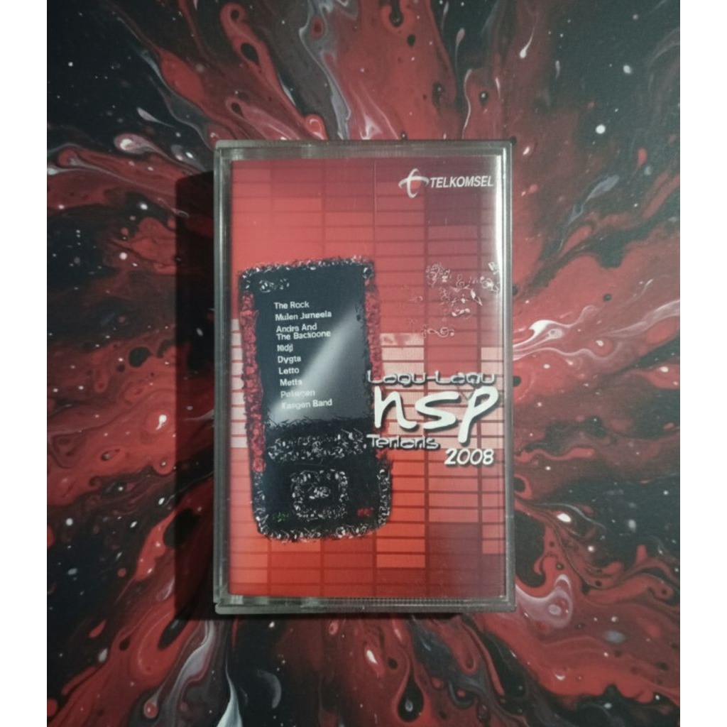 Kaset Lagu Lagu NSP Terlaris 2008 (Bagus) / The Rock, Andra And The Backbone, Peterpan, Kangen Band 