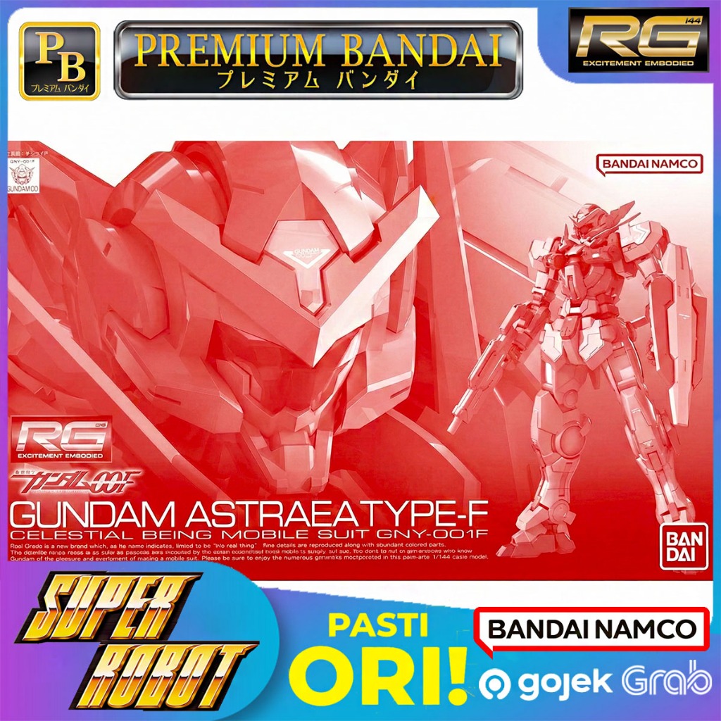 BANDAI RG GNY-001F Gundam Astraea Type F - P-BANDAI Limited