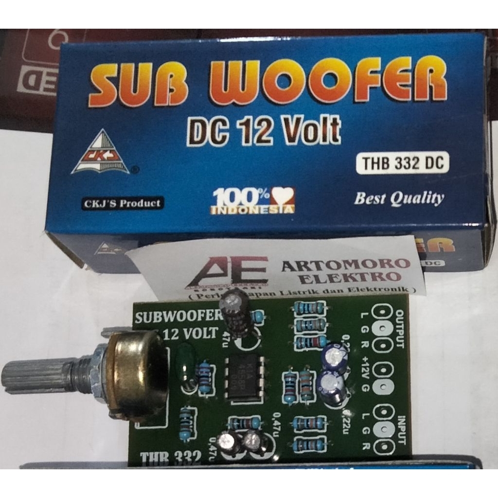 Kit Subwoofer DC/Thb 332DC/CKJ