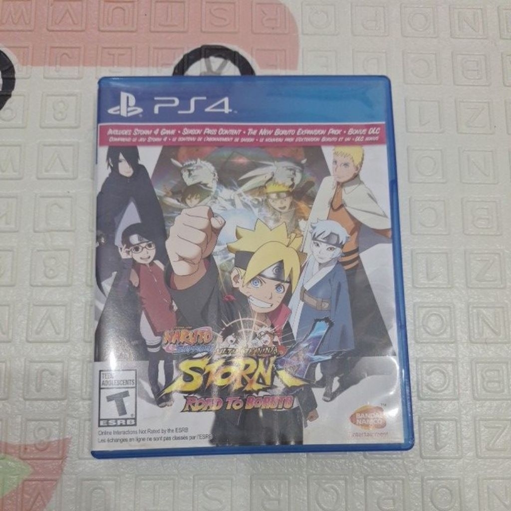 BD KASET PS4 Naruto storm 4 road boruto