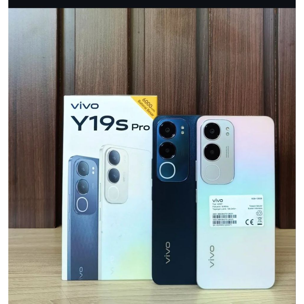 Vivo y19s pro ram 4/128gb /hp vivo y19spro/hp tahan banting/hp baterai awet
