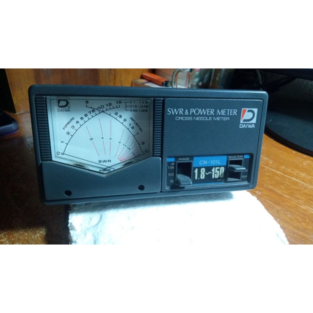SWR Daiwa CN-101L  15/150/1500 Watt Hf dan Vhf