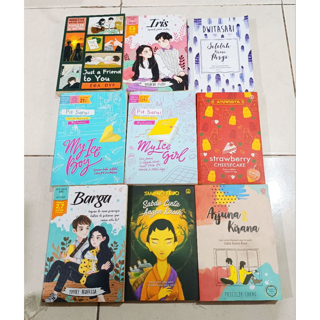 ( OBRAL ) NOVEL REMAJA // BESTSELLER // ROMANSA // ARDHAN // TOKO KAMI TIDAK JUAL PRODUK IMITASI PAL
