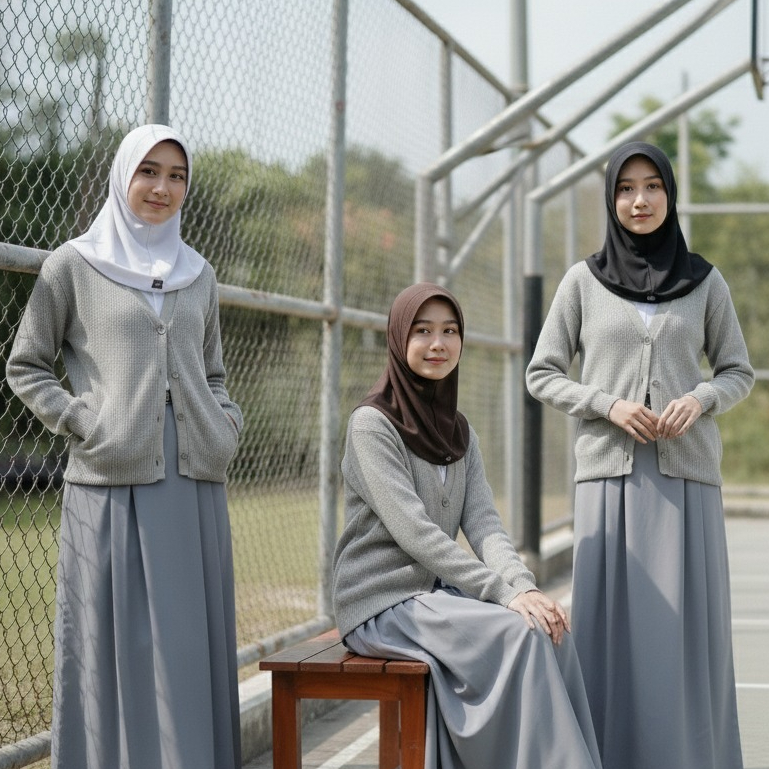 Leya - Alifa Bergo Daily Hijab Instan Bahan Premium