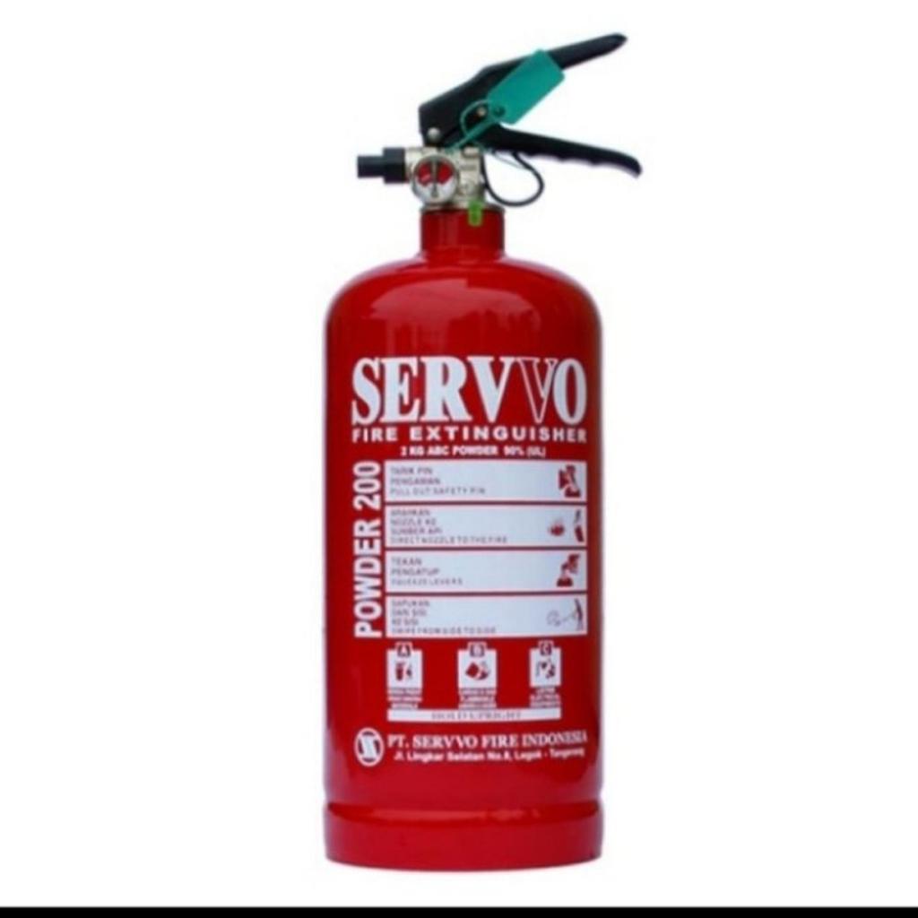 APAR SERVVO 1 Kg P100 ABC Powder Tabung Alat Pemadam Apar 1kg