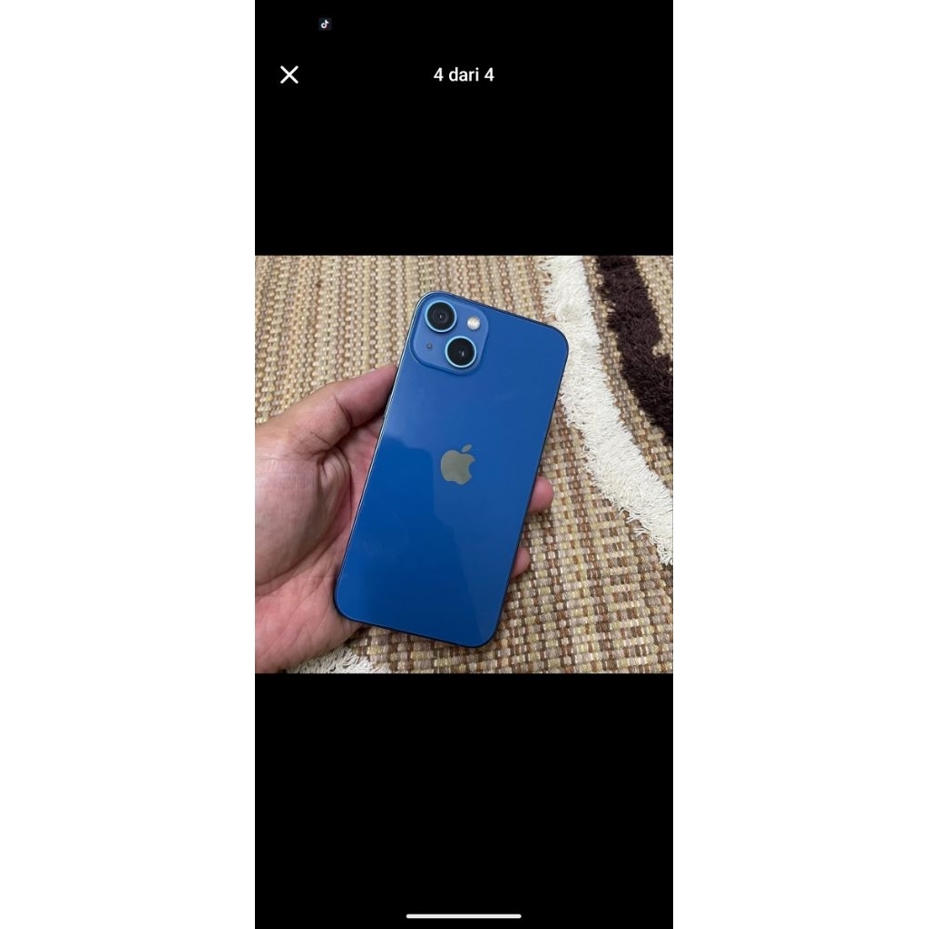 iphone 13 128gb biru IMEI permanent