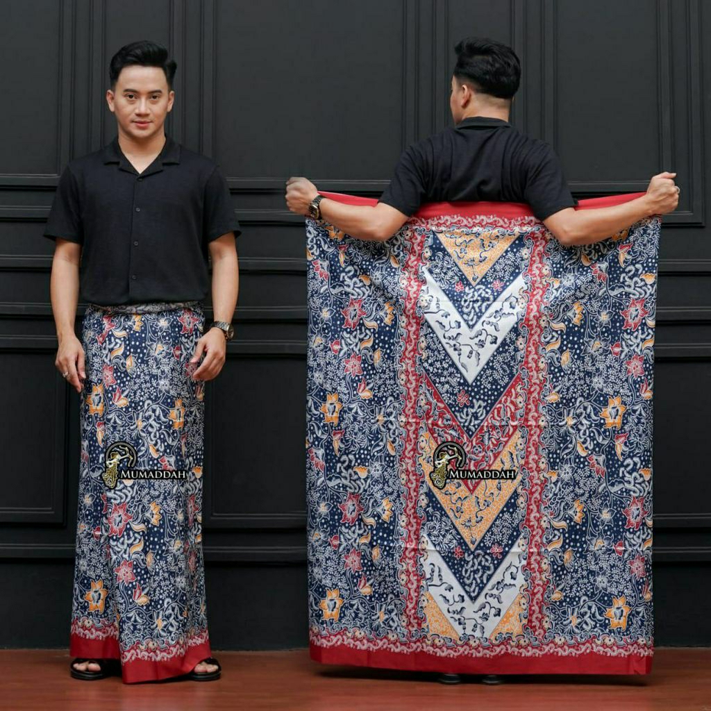 Sarung batik pria dewasa nyaman dan motif bagus