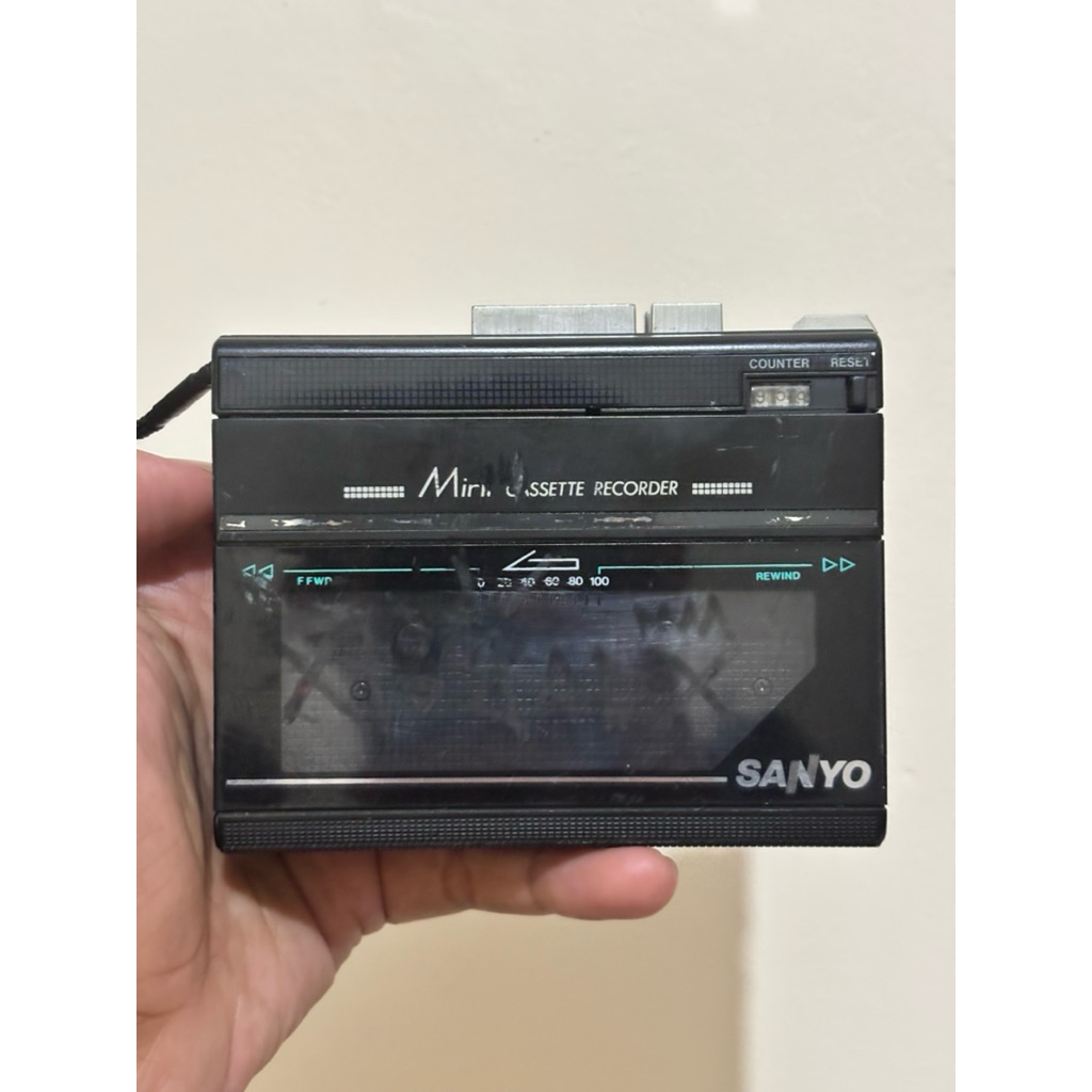 Tape Walkman Sanyo Vintage jadul lawas kuno koleksi kolektor