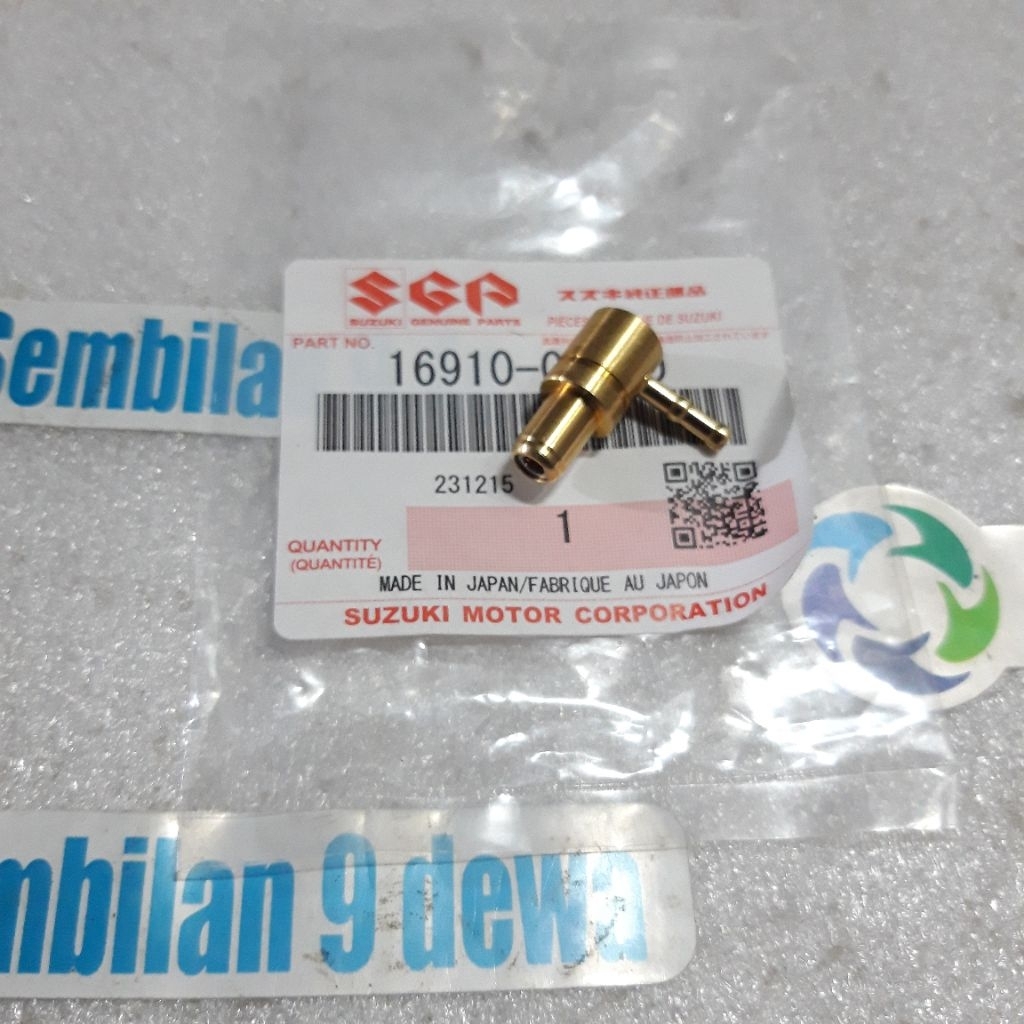 baru nepel kuningan manifold crankcase oli samping suzuki RC100 RC110 tornado per pelor JAPAN