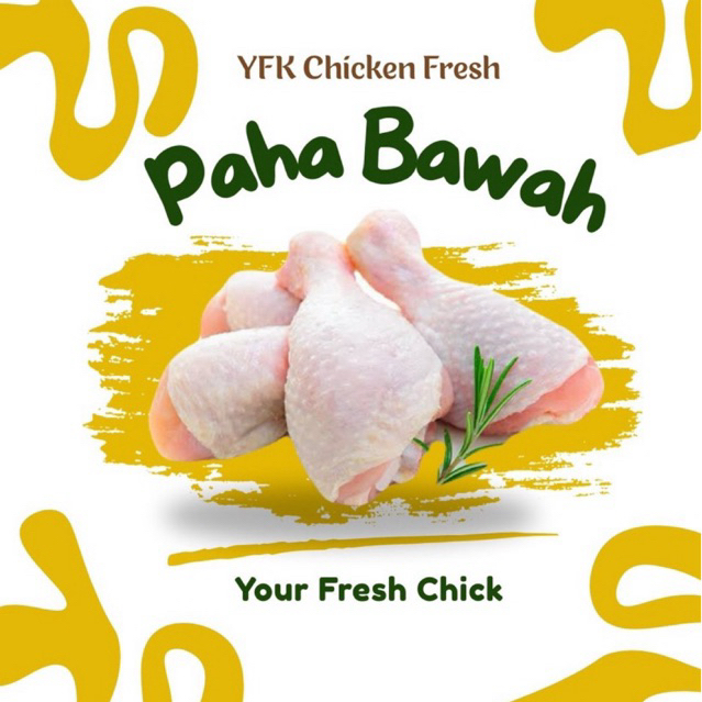 Paha Pentung || Ayam Segar || Paha Bawah || 1Kg
