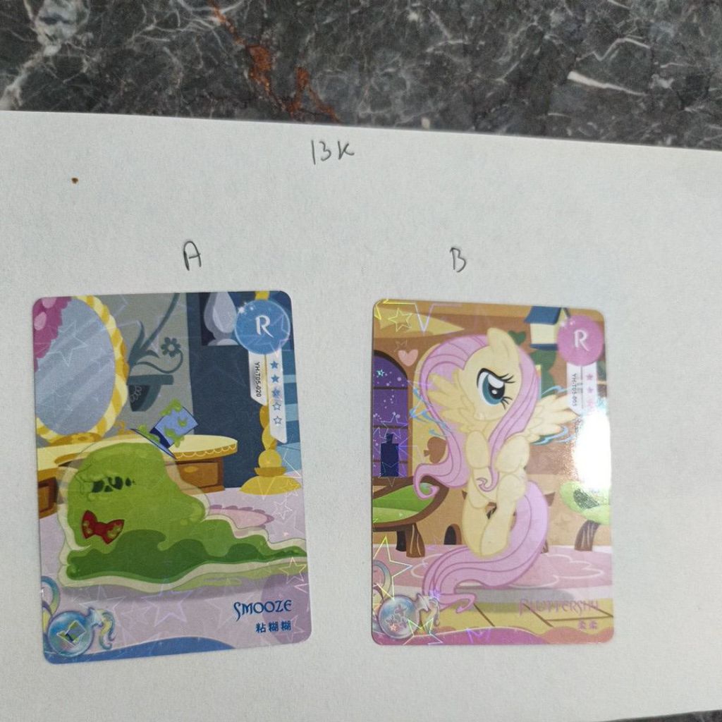 kartu my little pony rare 13k