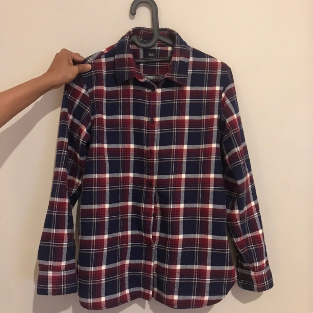 [PRELOVED] uniqlo flanel unisex