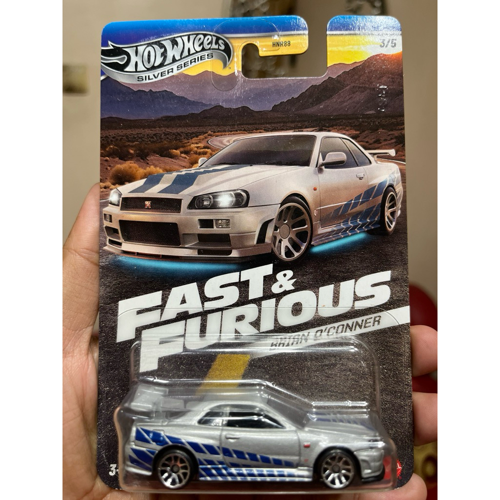 Hotwheels nissan skyline R34 GT-R