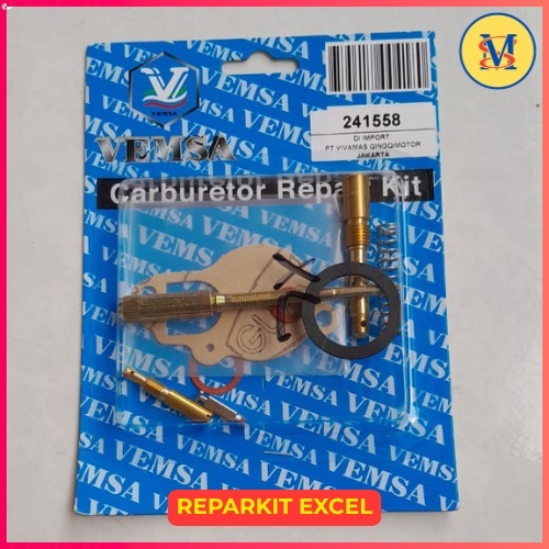 Reparkit Spuyer Karburator VEMSA Vespa PX PS Excel Original Presisi Quality