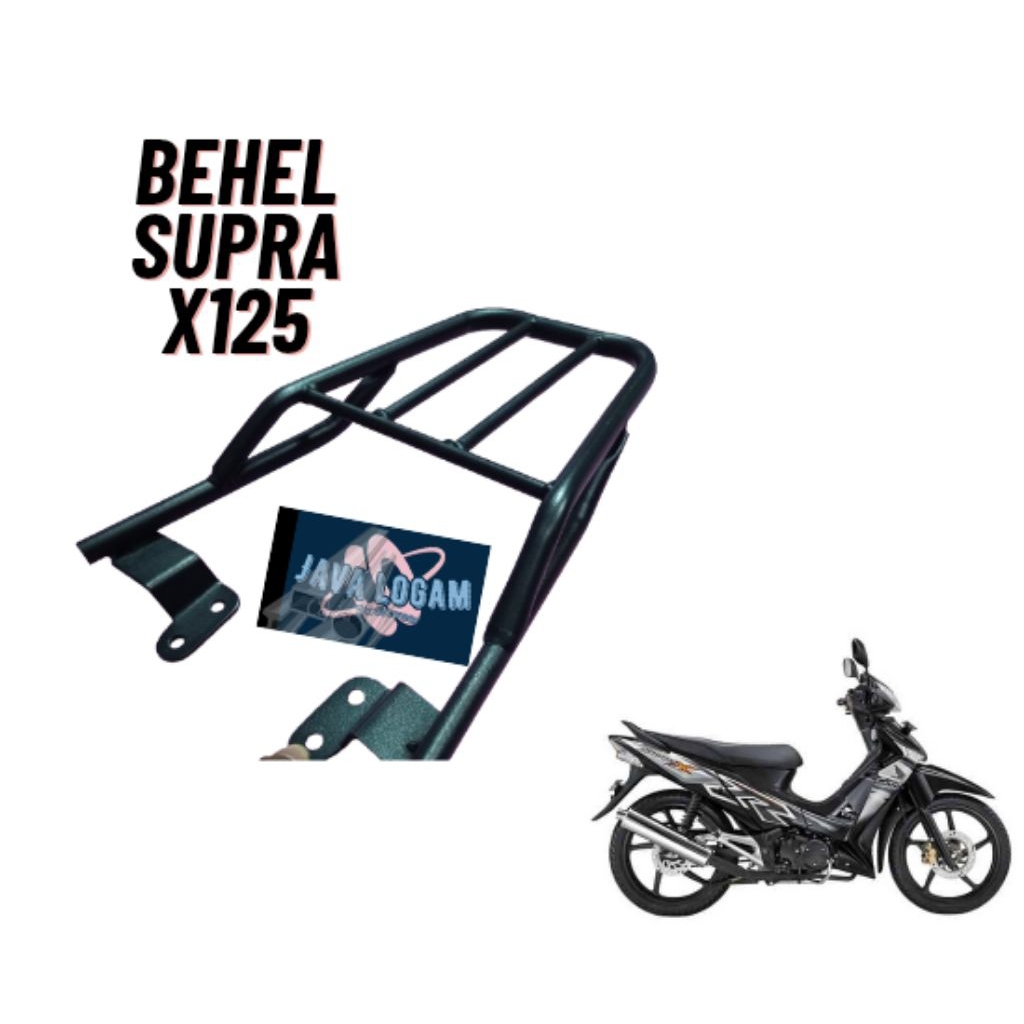 Behel box Supra x 125 injeksi behel belakng supra x 125 carbu braket belakang begel belakng supra x1