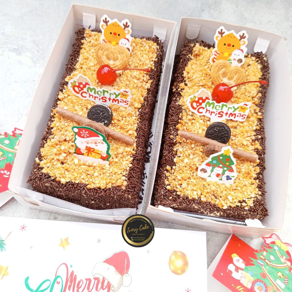 Hampers natal - Bolu Jadul mocca meses nougat