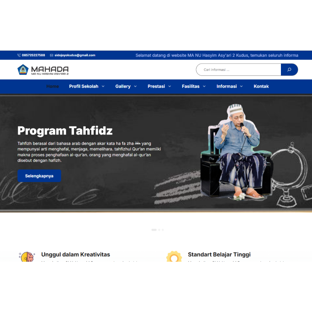 Jasa Pembuatan Website Sekolah Berbasis Wordpress