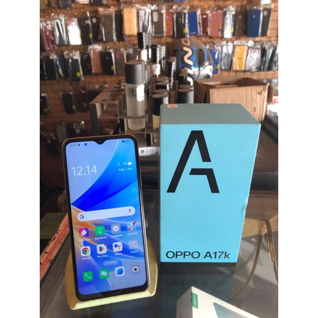 OPPO A17K RAM 3/64 SECOND ORIGINAL