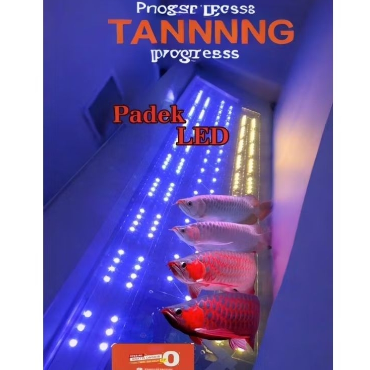 Lampu tanning LED HPL 40 mata LED  80cm-120cm 30.000k