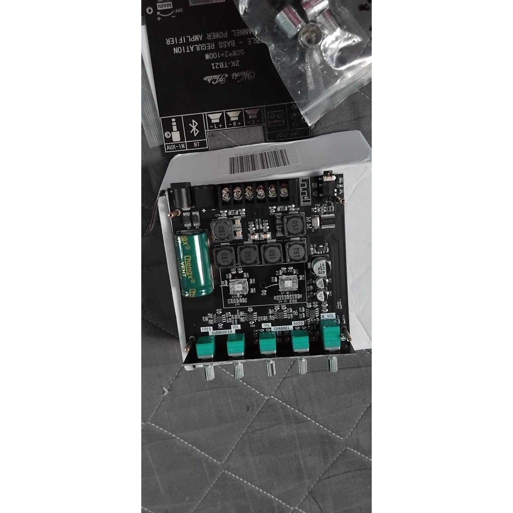 CEK DESKRIPSI DULU GAN,ZKTB21 WUZHI AUDIO SUBWOOFER AMPLIFIER 2.1
