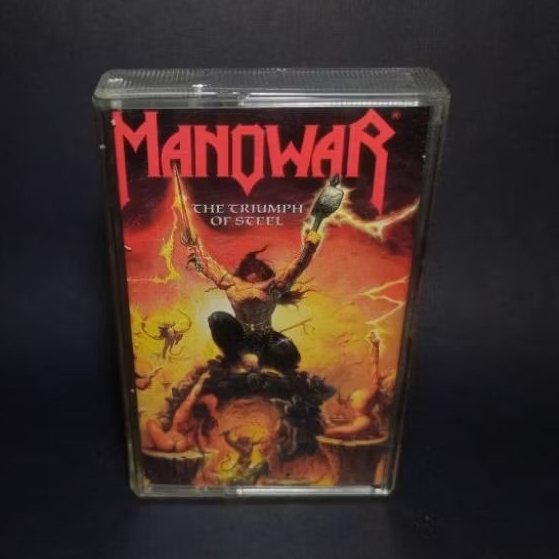 Kaset pita MANOWAR - The Triumph Of Steel