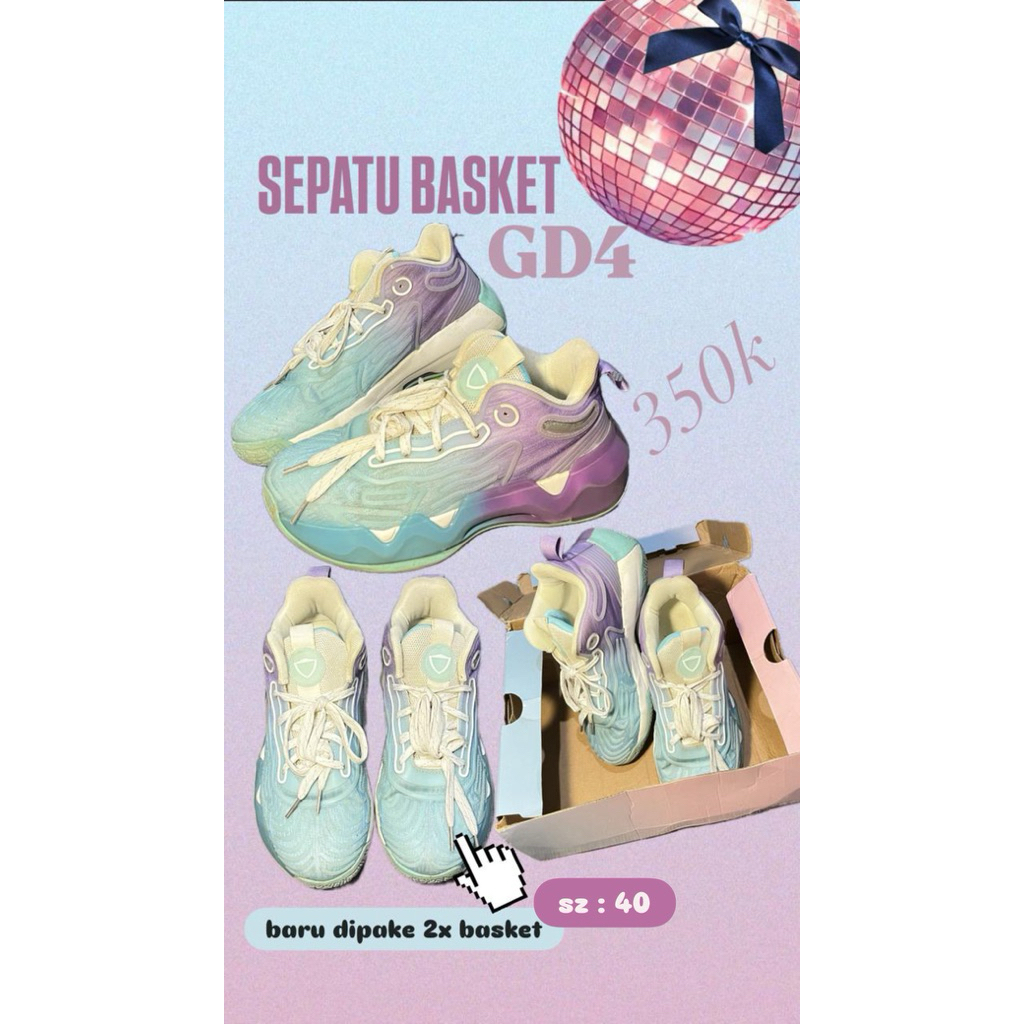 SEPATU BASKET GD4