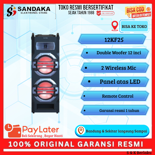 Speaker Aktif Polytron 12inc 12kf25 Garansi Resmi