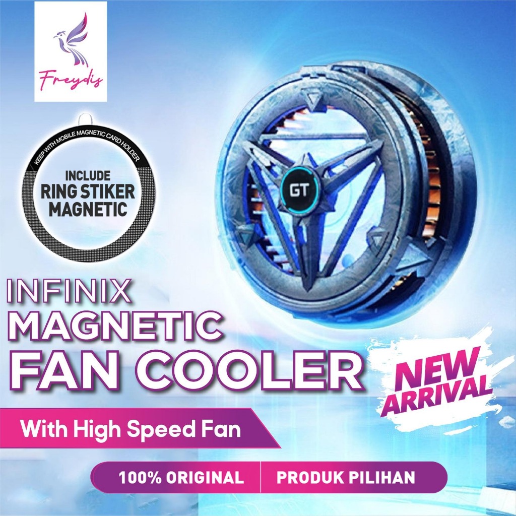 Fan Cooler RGB Magnetik Infinix MagSafe Pendingin HP Gaming