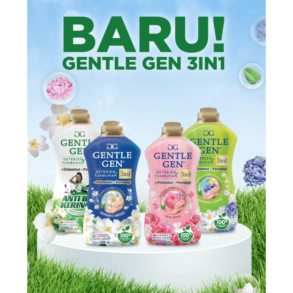 Gentle Gen Detergen Liquid / GG Deterjen Cair