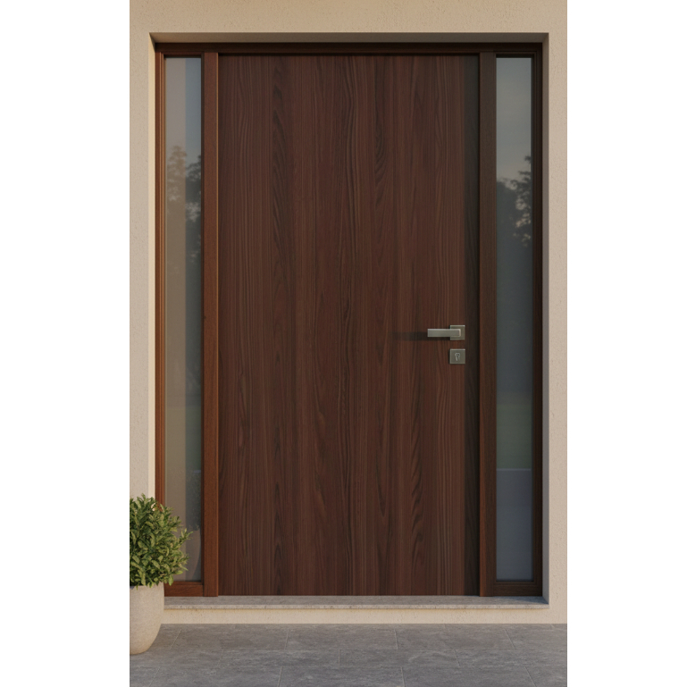 Pintu Minimalis Modern Lapis HPL Serat Kayu Cocok untuk Pintu Kamar Rumah Kantor